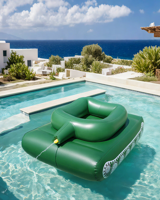 Float Factory’s Premium Inflatable Pool Float - Inflatable Tank