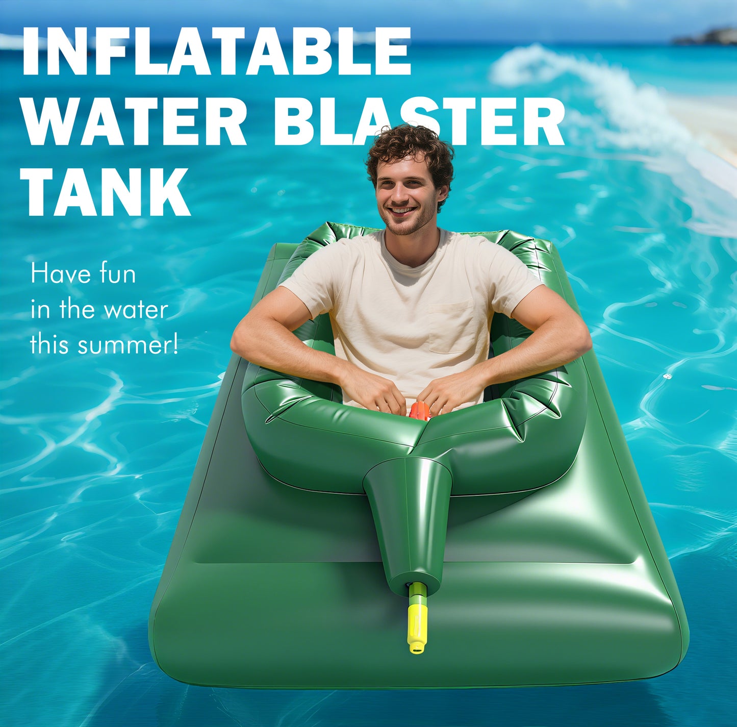 Float Factory’s Premium Inflatable Pool Float - Inflatable Tank