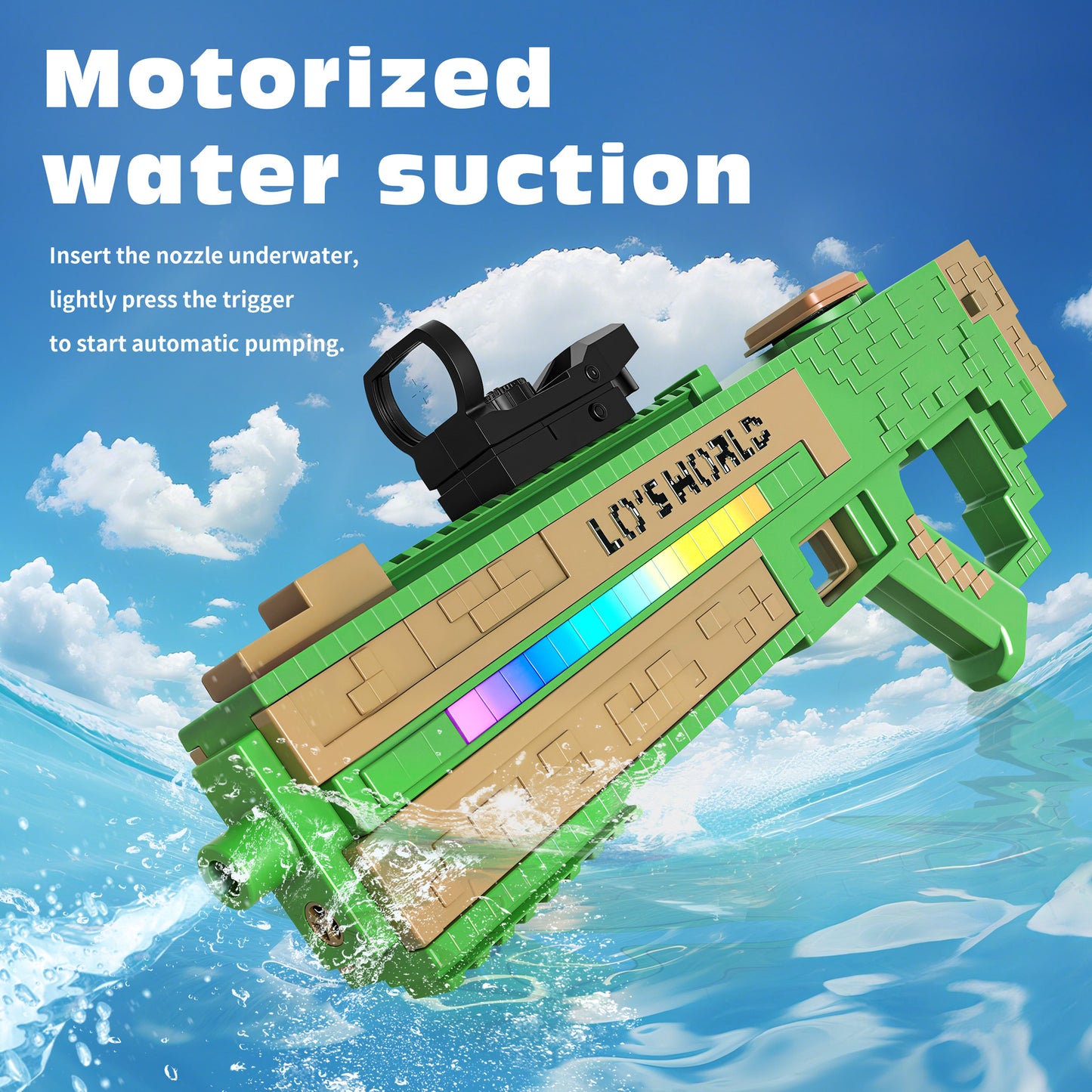 Electric Water Gun-Outdoor Water Toys
